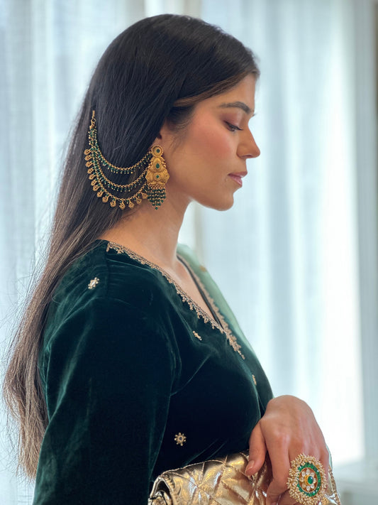 SEHER EARRING SET - Premium Earrings from Chaand + Bali - Just $89! Shop now at Chaandbali