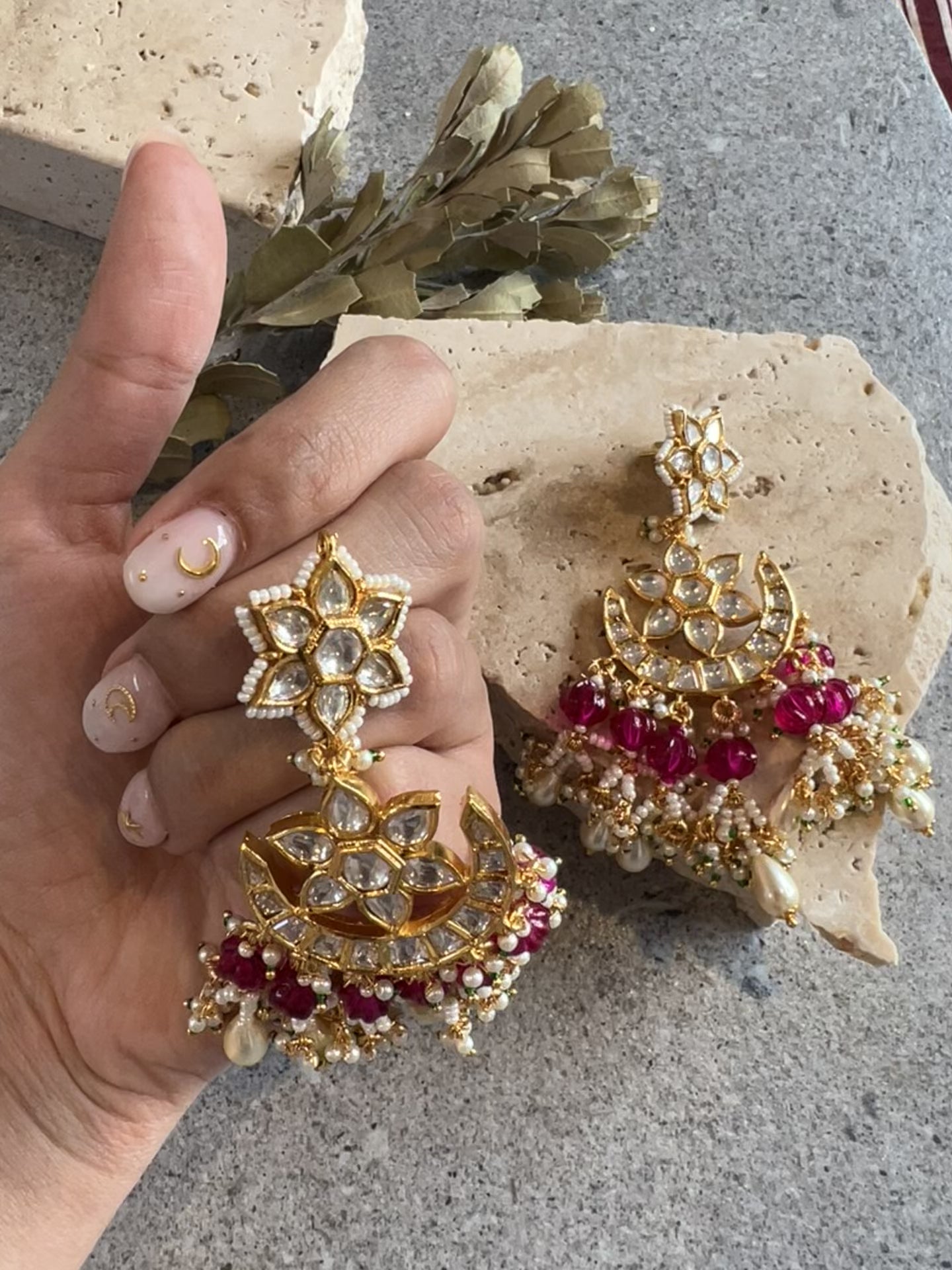 Trendy Chand Bali Earrings Designs - Dhanalakshmi Jewellers